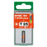 VIJAČNI NASTAVEK SPAX BIT T-STARPLUS T25 1KOS