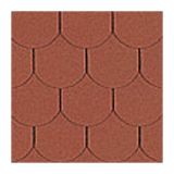 BITUMENSKA SKODLA TEGOLA CANADESE BARVA ŽGANE GLINE 006 PREMIUM OBLIKA BOBROVCA