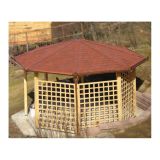 BITUMENSKA SKODLA TEGOLA CANADESE RDEČA 001 TOP OBLIKA BOBROVCA