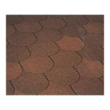 BITUMENSKA SKODLA TEGOLA CANADESE RJAVA DVA ODTENKA 020 TOP OBLIKA BOBROVCA