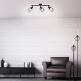 DEKORATIVNI REFLEKTOR BRILONER BLACK SPIRAL 3XE14