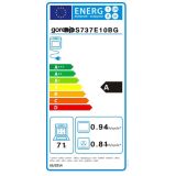 VGRADNA PEČICA + PLOŠČA GORENJE BLACK STEAM SET