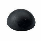 BLAŽILEC HETTICH DIY FI 22X10 MM, POLKROG SAMOLEP. ČRN ZAV=6 KOS