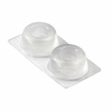 BLAŽILEC HETTICH DIY FI 22X10 MM, PROZOREN SAMOLEPLJIV ZAV=4 KOS