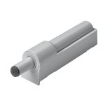 BLAŽILEC POHIŠTVENIH VRAT HETTICH DIY FI 10X13X18, SIV, V ZAVOJU JE 4 KOS