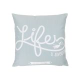 BLAZINA 2LIFE 47X47 CM LIFE SVETLO MODRA