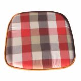 BLAZINA FORUM RJAVO-RDEČA 45X45X3 CM