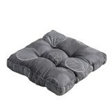 BLAZINA MADISON FLORANCE 47X47 CM TEMNO SIVA, VZOREC KROG