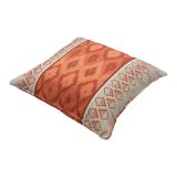 BLAZINA MADISON IKATIN, ORANŽNA, 50X50 CM