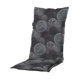 BLAZINA MADISON VISOK NASLON 50X123 CM TEMNO SIVA, VZOREC KROG