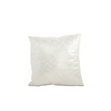 OKRASNI VZGLAVNIK R+W 45X45 CM BEL IN SREBRN