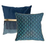 OKRASNI VZGLAVNIK AMO LA CASA BLUECHAI TEA 40X40 CM SORTIRANO