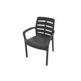 PP STOL PROGARDEN BORNEO 60.5X54X82 CM ANTRACIT