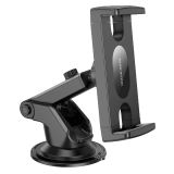 BOROFONE AVTONOSILEC BH100 VAKUMSKI ZA TABLICO IN TELEFON (4,7-12,9 INCH) - ČRN