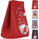 BOŽIČNA VREČA IZ FILCA, SORT