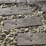 BETONSKA PLOŠČA SEMMELROCK BRADSTONE LOG PRAG PLOŠČA 60/25/3.8-4.2 CM ANT RJAV