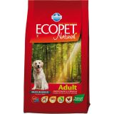 SUHA HRANA ZA PSA ECOPET BRIKETI ECOPET NATURAL ADULT 2.5 KG, PIŠČANEC