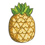 BRISAČA SIRETESSILE PLAŽNA KAKTUS, ANANAS JAGODA IN LUBENICA
