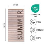 BRISAČA ZA PLAŽO SVILANIT BLUE SUMMER 80X160 CM