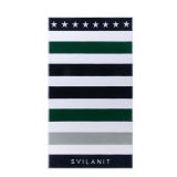 BRISAČA ZA PLAŽO SVILANIT GREEN STAR 100X180 CM ZELENA/MODRA