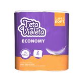 BRISAČE VIOLETA KUHINJSKE PAPIRNATE ECONOMY 2/1