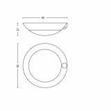 BRLIVKA PHILIPS DIS CARS 1X0.06W LED 71765/32/16 RDEČA