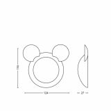 BRLIVKA PHILIPS MINNIE 1X0.06W LED 71766/31/16 SENZOR