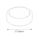 BRLIVKA RABALUX PUSH POTISNA 0.3W BELA