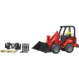 BRUDER SCHAFFER NAKLADAČ S FIGURO IN DODATKI 02191