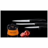 BRUSILNIK ZA NOŽ DELIMANO IN TRIJE NOŽI BRAVA