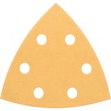 DELTA/VEČNAM BRUSNI LIST BOSCH 6-DELNI SET C470 RUMEN 93MM 6 LUKENJ ZA LES