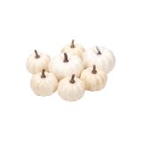 JESENSKA DEKORACIJA GLOSSTYLE BUČKE BELE