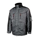 BUNDA ALBATROS CELSIUS ŠT. L PARKA, SIVO/ČRNA