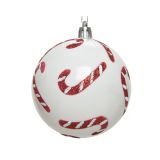 BUNKA IZ UMETNE MASE DECORIS BELA SLADKORNE PALICE FI 8 CM