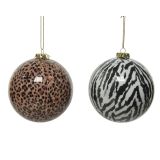 BUNKA IZ UMETNE MASE FI 8 CM SORT GEPARD ZEBRA