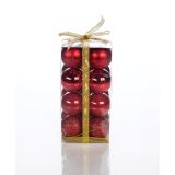 BUNKA IZ UMETNE MASE GLOSSTYLE 40 MM RDEČE 44212