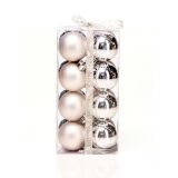 BUNKA IZ UMETNE MASE GLOSSTYLE 40 MM SREBRNE 44212