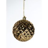 BUNKA IZ UMETNE MASE GLOSSTYLE DEKOR 8 CM ZLATA SORTIRANO