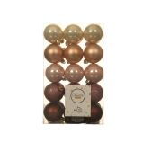 BUNKE ZA NOVOLETNO JELKO PERLA/RJAVE/ROZA BARVE, 30/1, FI 60 MM