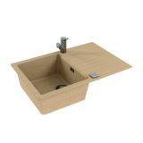 GRANITAL POMIVALNO KORITO ALVEUS CADIT 20, G55 BEIGE 790X500 MM