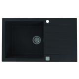 GRANITAL POMIVALNO KORITO ALVEUS CADIT 40, G91 CARBON 860X500 MM