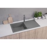 GRANITAL POMIVALNO KORITO ALVEUS CADIT 50, G81 CONCRETE 1000X500 MM