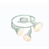 DEKORATIVNI REFLEKTOR CALDERA 3XE14 BELA / ZLATA