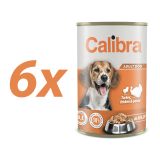 CALIBRA PREMIUM KONZERVA PURAN, PIŠČANEC IN TESTENINE V ŽELEJU 6X1240 G