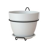 PE ZUNANJI LONEC CAPRI CAMPANA SET ZA ZID BEL 20CM