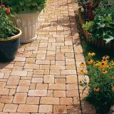 BETONSKI TLAKOVEC SEMMELROCK CASTELLO ANTICO Z IMITAC. 25/18.7/6 CM. ORANŽNA