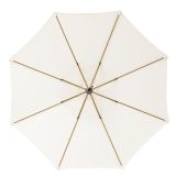 SENČNIK NATERIAL SREDINSKI AGORA D290 BEL ALU, JEKLO 200G 8 KOTNI