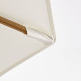 SENČNIK NATERIAL SREDINSKI AGORA D290 BEL ALU, JEKLO 200G 8 KOTNI