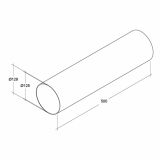 CEV ZA NAPO SICCABO CEV OKROGLA ZA NAPO 0.5 M