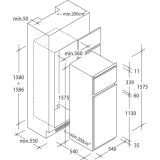 HLADILNIK IN ZAMRZOVALNIK CANDY CFBD 2650 E/1